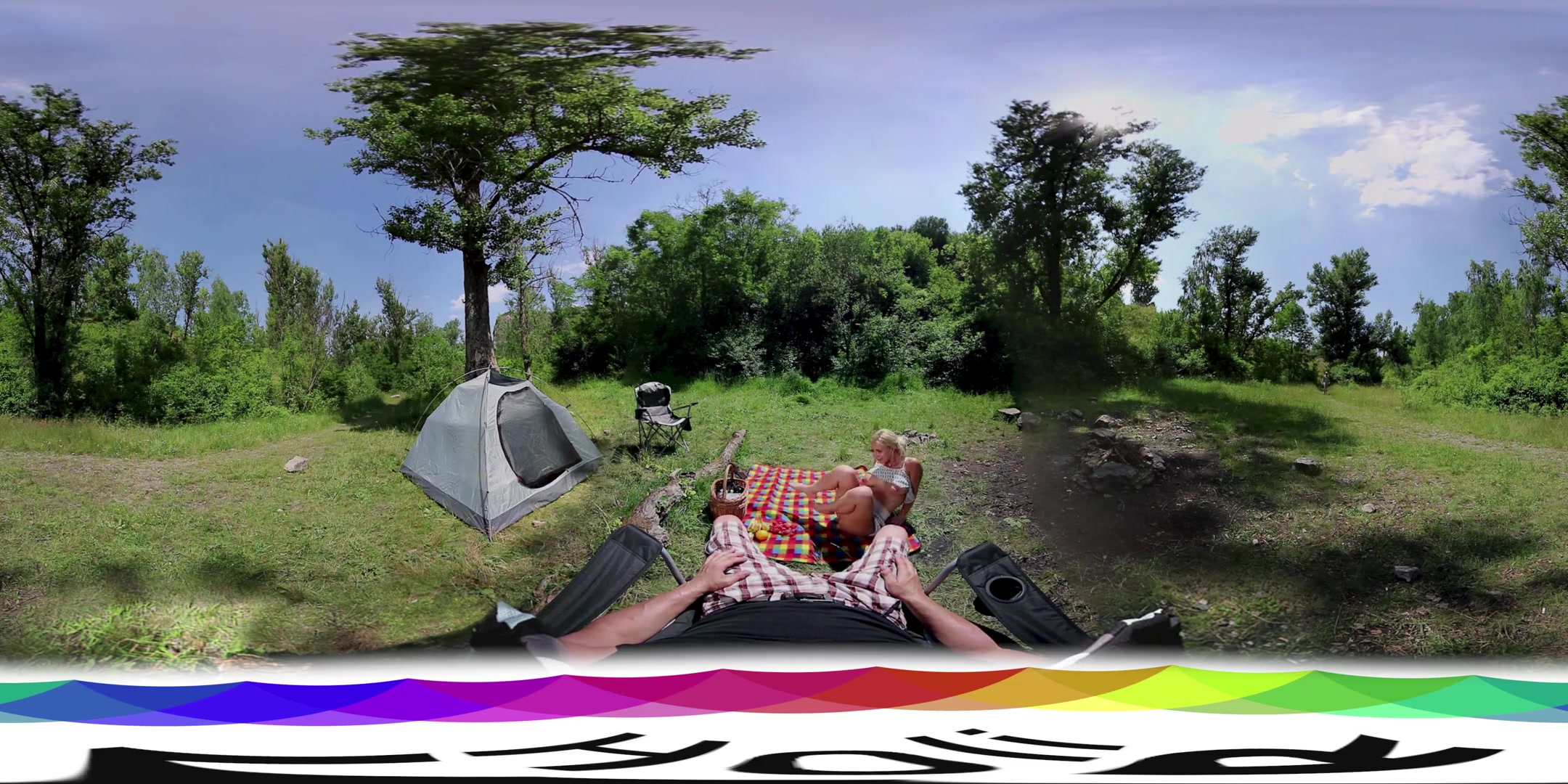 Natalie Cherie in Covert Picnic - HoliVR