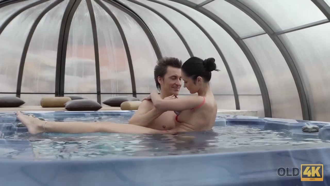 OLD4K. Rich man is happy to spend the whole day with teen 18+ lassie