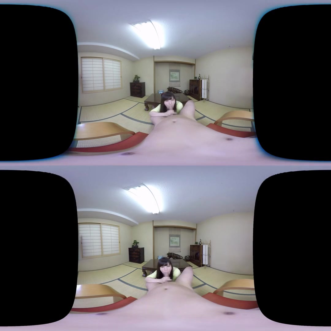 Gazing at the Virtual Blowjob; Cute Japanese MILF Oral POV