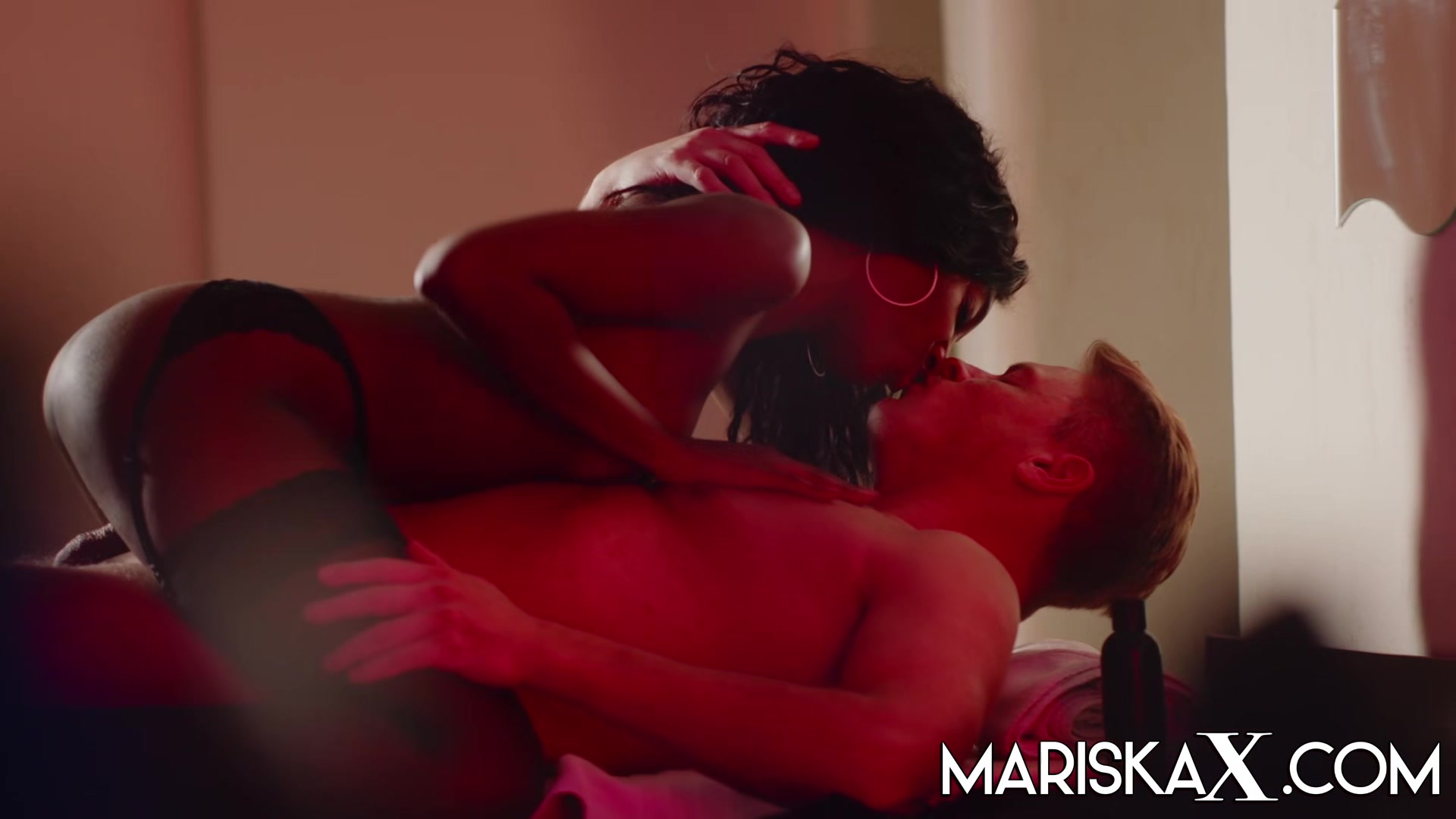 MARISKAX Ebony hottie Asia Rae gets intimate with Marc