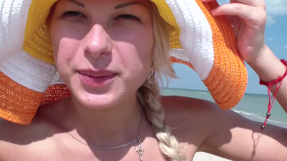 Blonde with sexy tight ass getting the real bone hard fuck