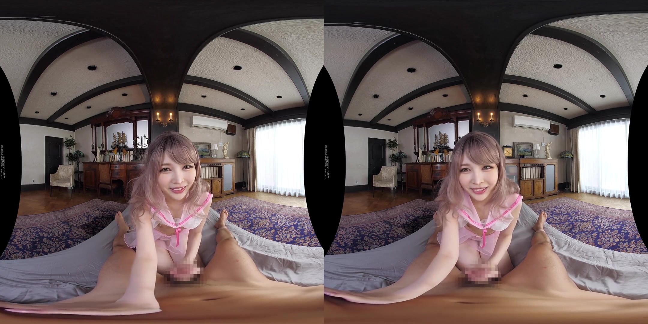 An AI Love Doll Who Learns Every Time she gets a Creampie - Asian Lingerie Kinky Creampie