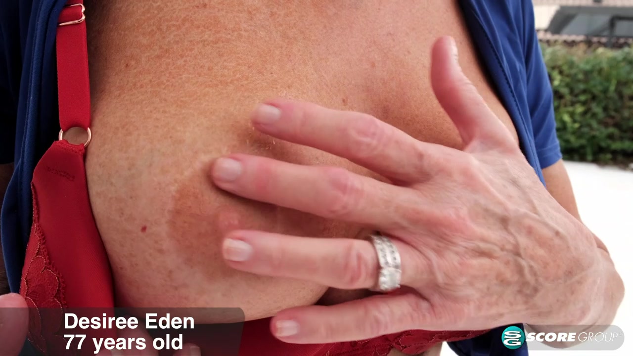 Now 77 years old, Desiree Eden, our oldest GILF ever, returns