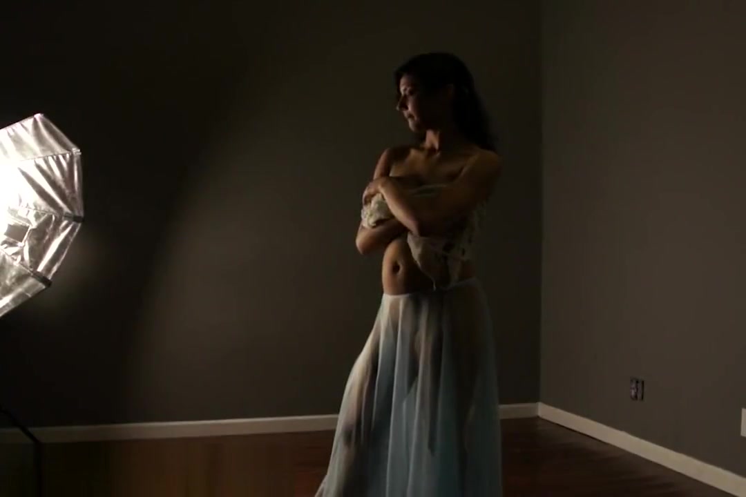 Model Shanaya in sexy transparent dress