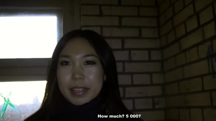 Oriental sucks dong in the wazoo and gives