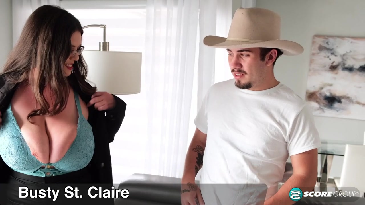Busty St. Claire: Realtor Boasts Huge Tits