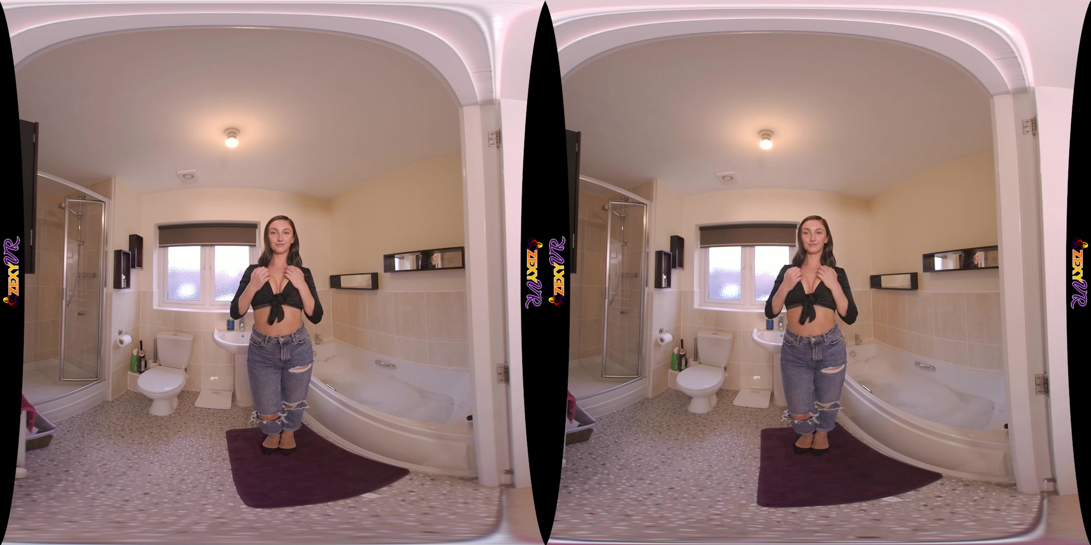Strip & Soak featuring Mia J - ZexyVR