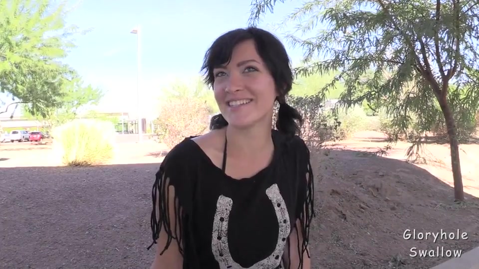 GloryholeSwallow - Allie's 3rd Visit