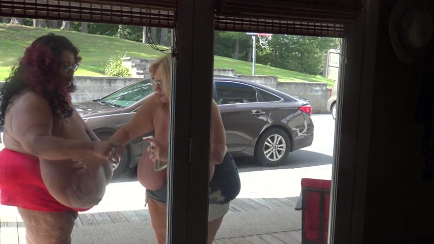 Suzie and Norma Tit Window Wash