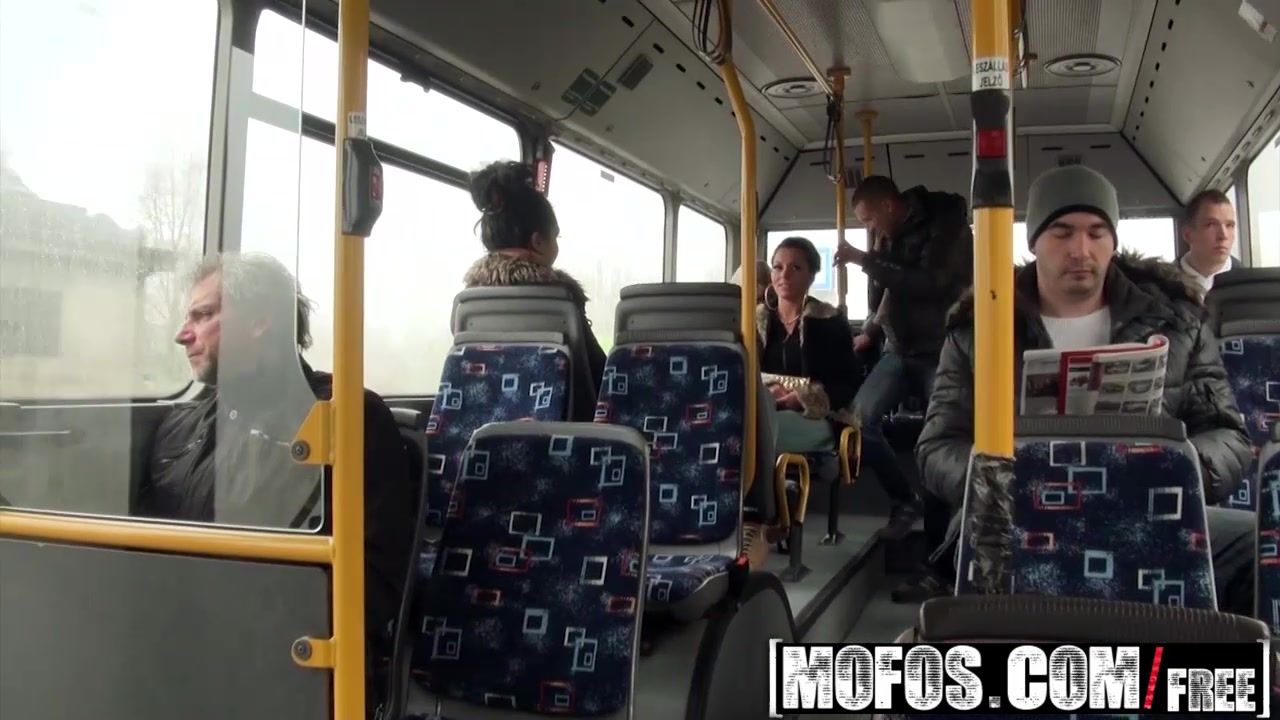 Mofos - Mofos B Sides - Lindsey Olsen - Ass-Fucked on the Public Bus