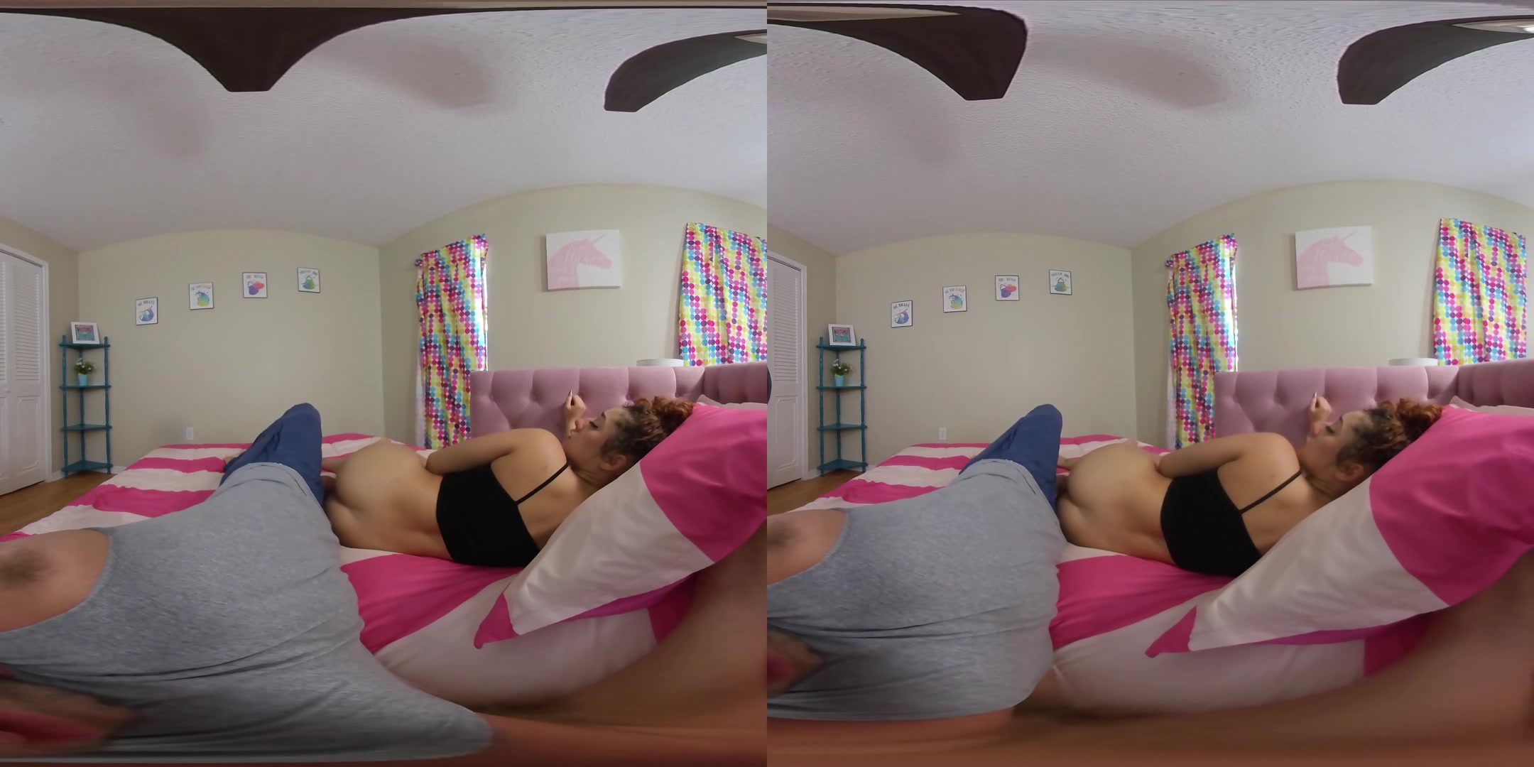 Stepsis Shares Bedroom - TabooVRPorn