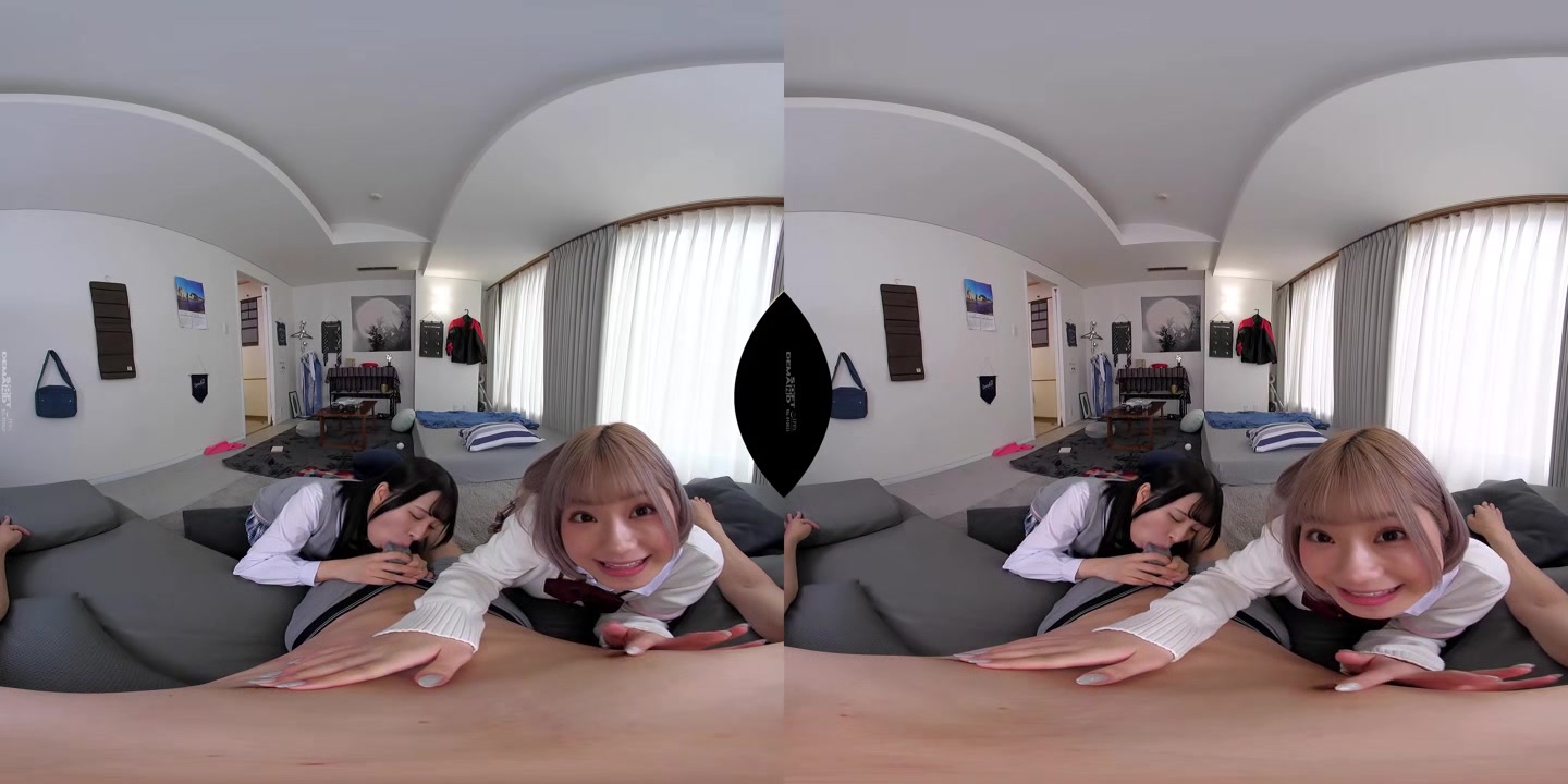 Nonoka Sato & Rurucha in Reverse Threesome! Your Nipples are Ours! - SodCreate