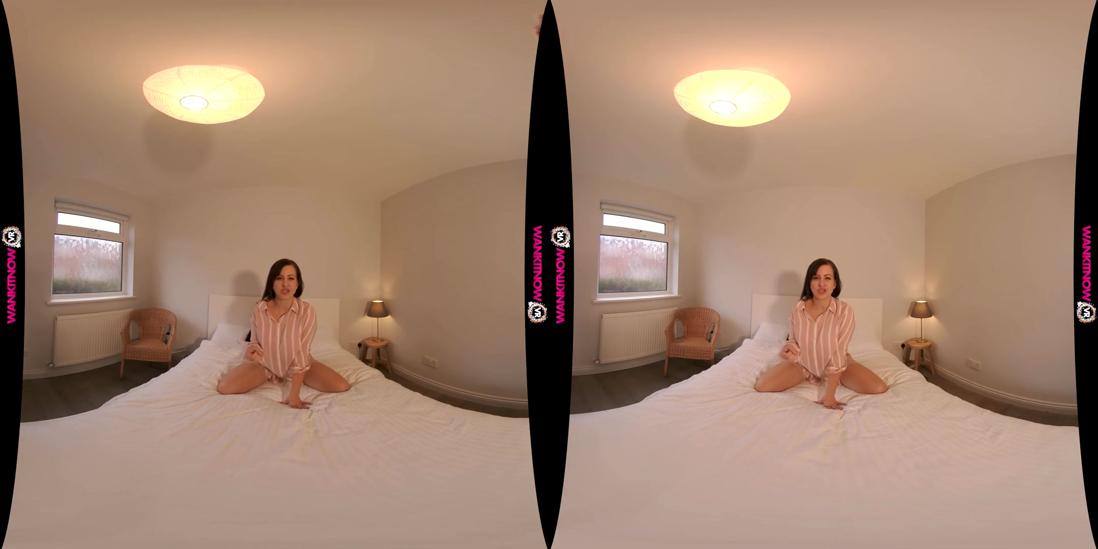 Teasing Tindra - Big Tit Brunette Solo Striptease