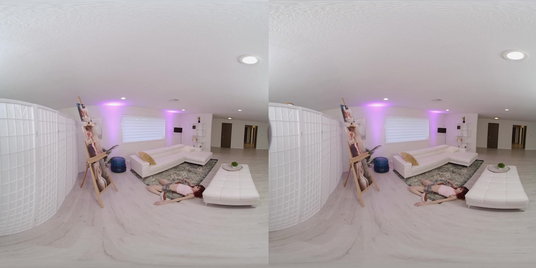 Stepdaughter Seduction - Redhead Cutie Gives you a Blowjob and Rides your Cock in Taboo VR Video