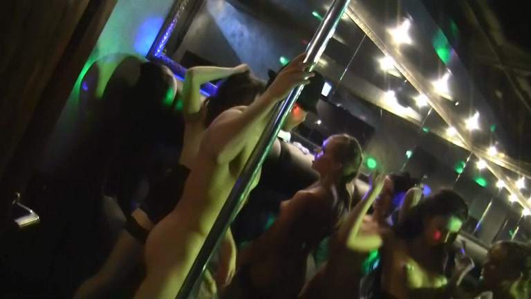 Russian dancing stripped fucking gals