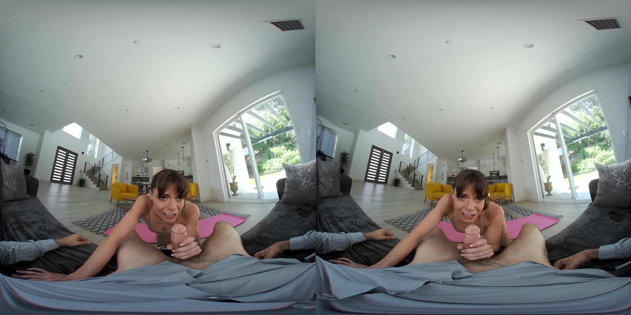 Enlighten Up! - POV Sweaty Yoga Sex - SexLikeReal
