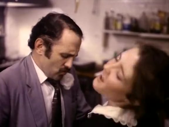 Classic xxx movie scene featuring a hot waitress