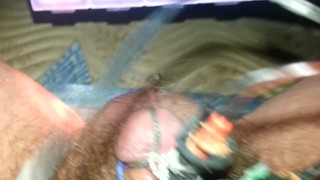 Painful electro torture my tiny penis