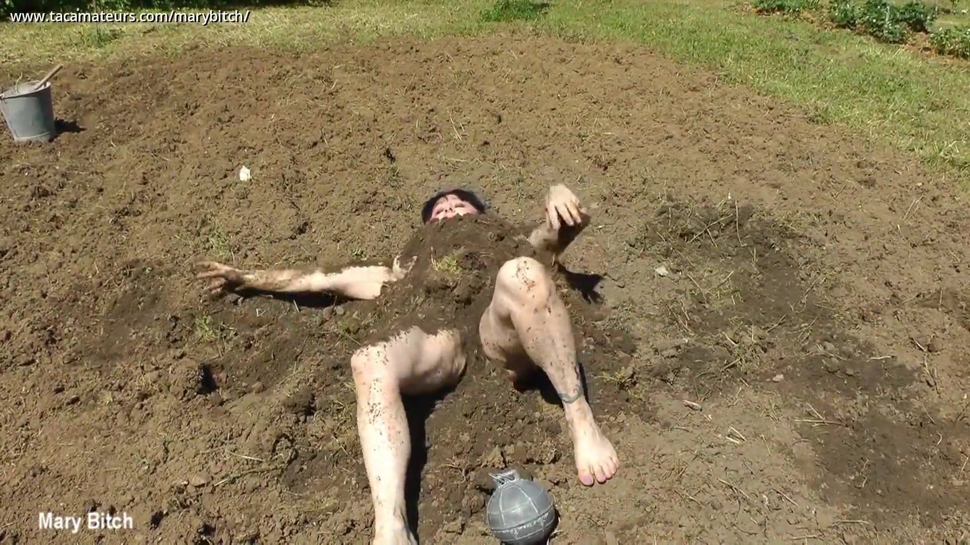 Gardening For Naked Slave Slut Pt3