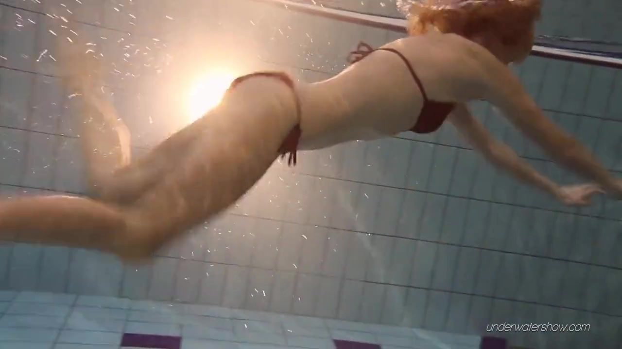 See A Beautiful Russian teen 18+ Nastya Underwater