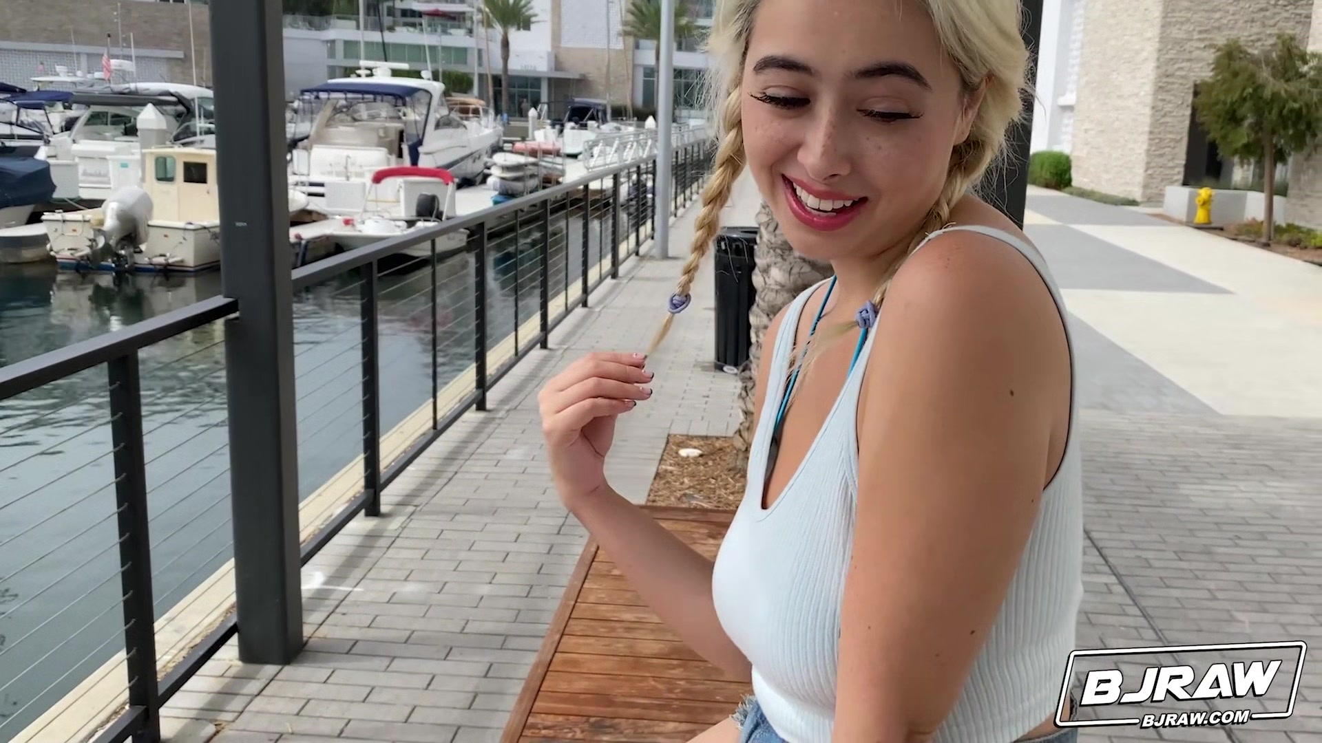 Chloe Lands A Load - BJRaw
