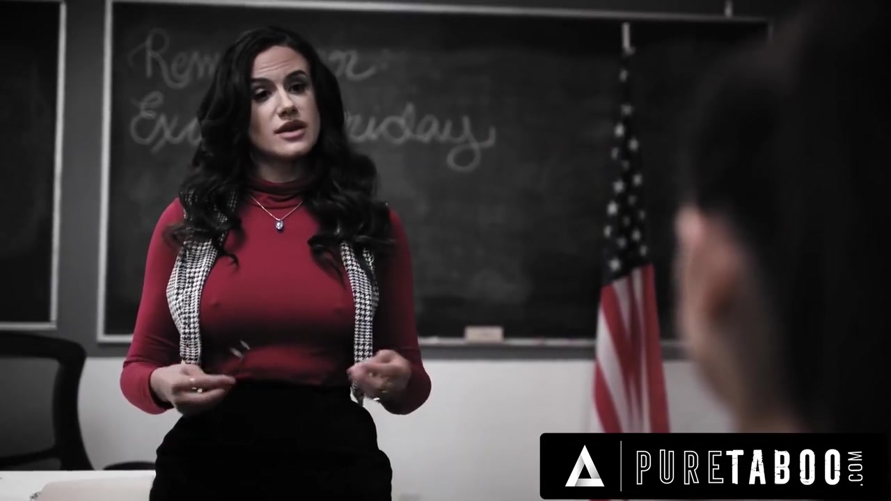 Big Ass Cheerleader Lets Her Teachers Weird Stepson Assfuck Her In Class With Sophia Burns, Penney Play And Ricky Spanish