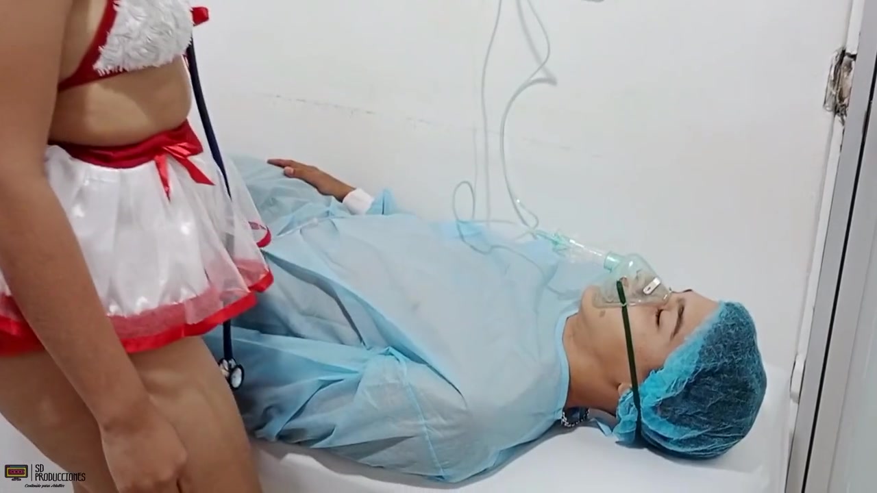 Horny Nurse Gives Me A Delicious Blowjob Until She Swallows All My Milk - Porn In Spanish
