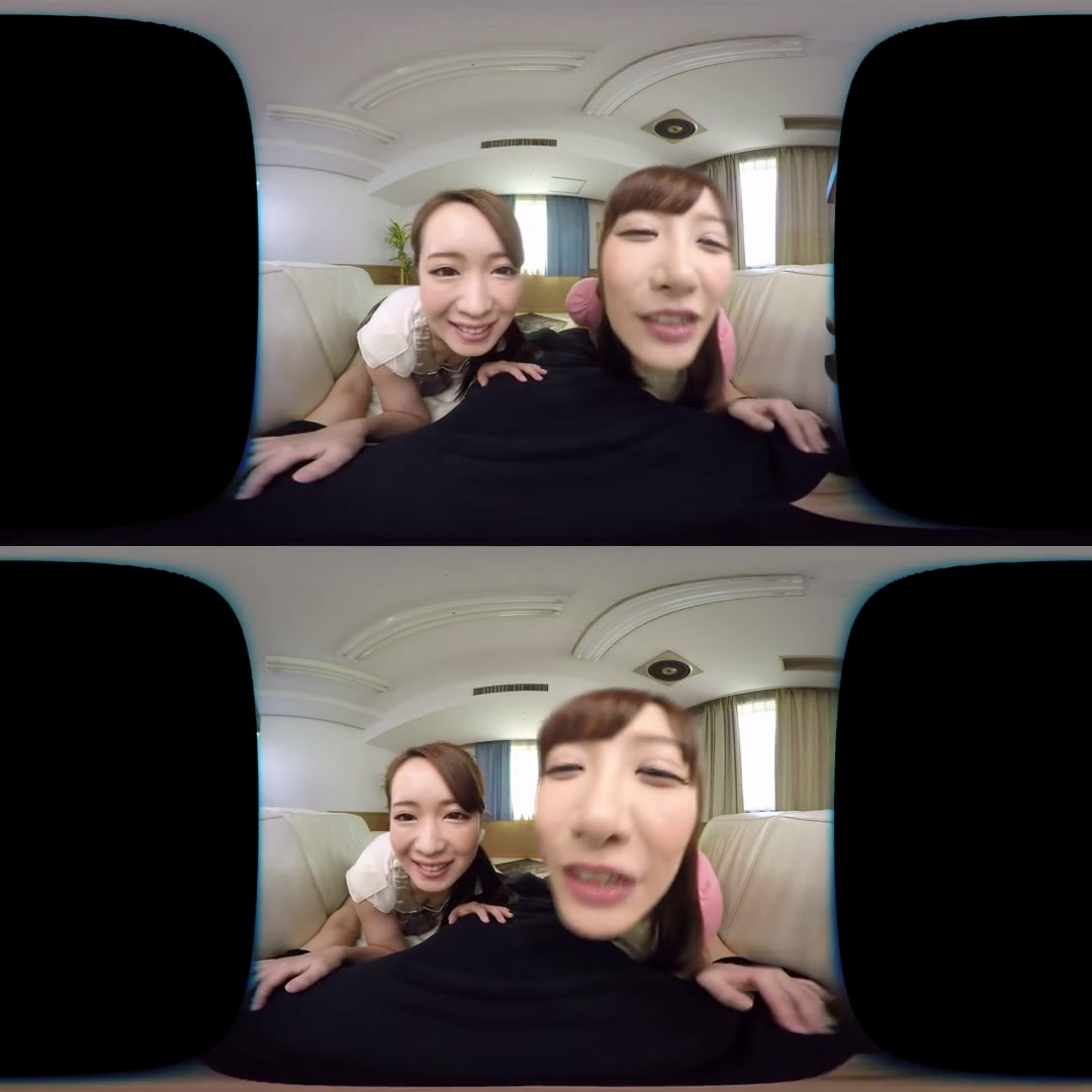 Amazing Double Blowjob Swallowing; JAV MFF Threesome 3P Oral Creampie