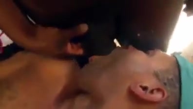 Black shemale fucks one guy