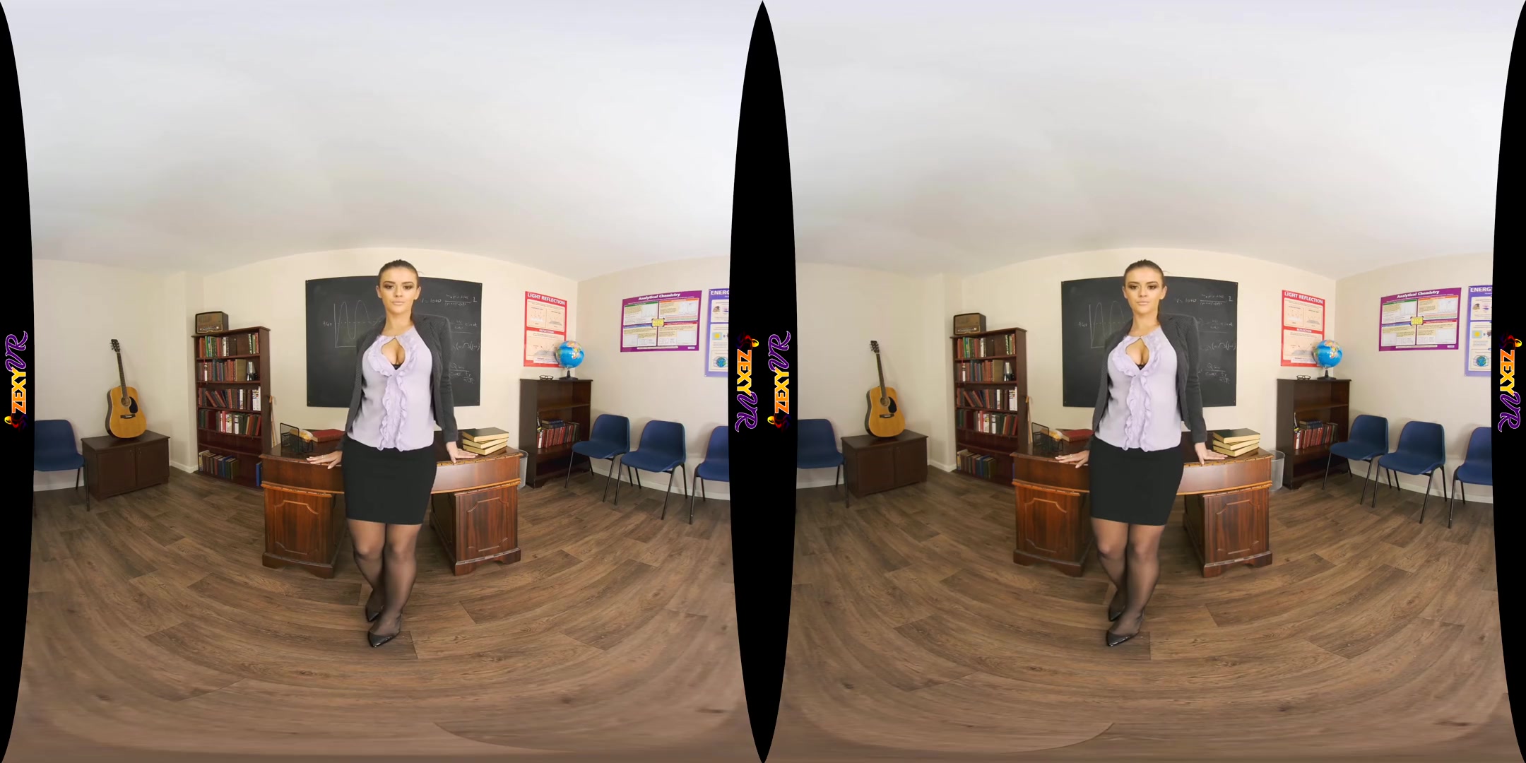 Amelia B in Desk Space - ZexyVR