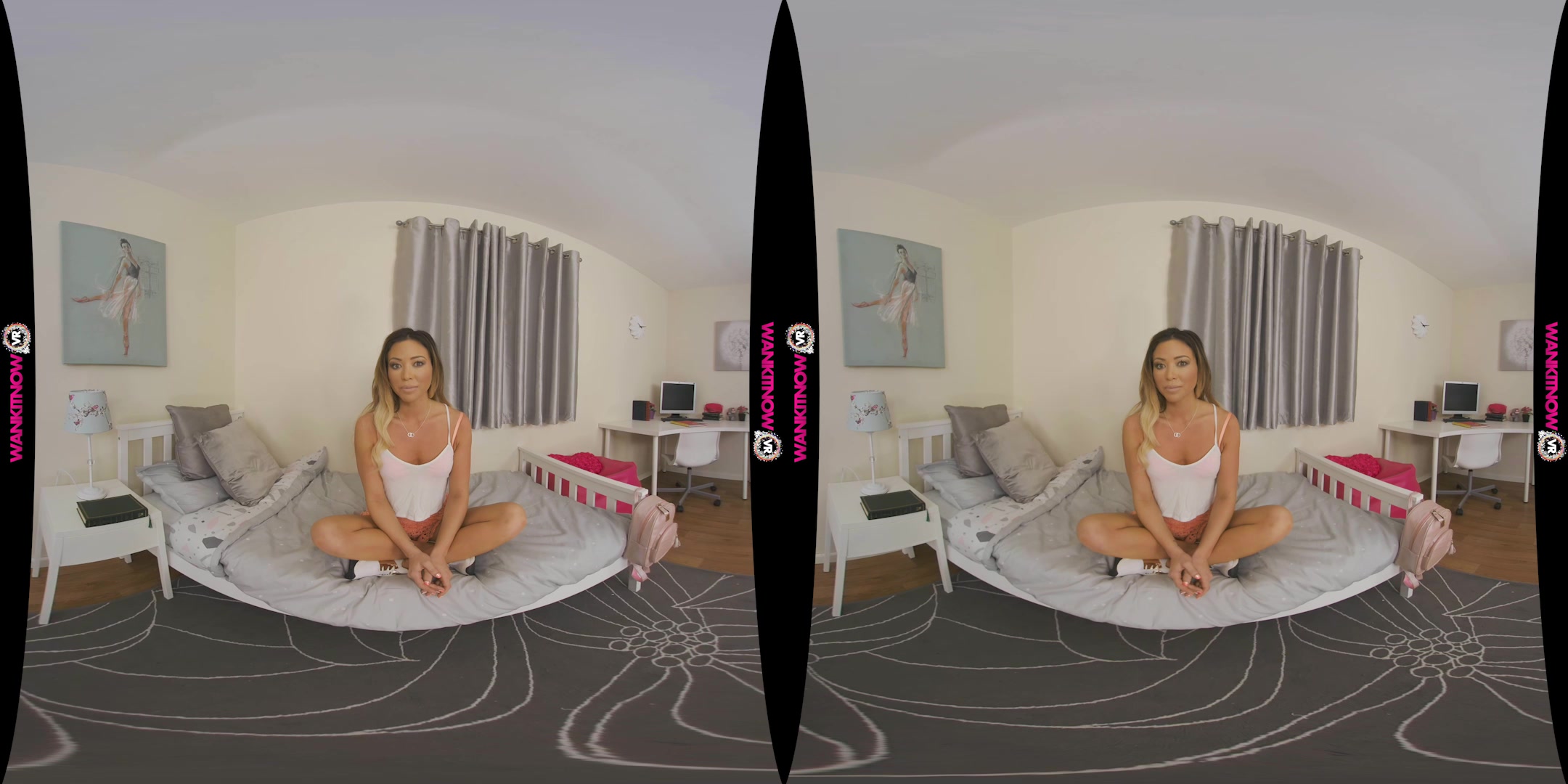 Webcam Wanker featuring Natalia Forrest - WankitNowVR