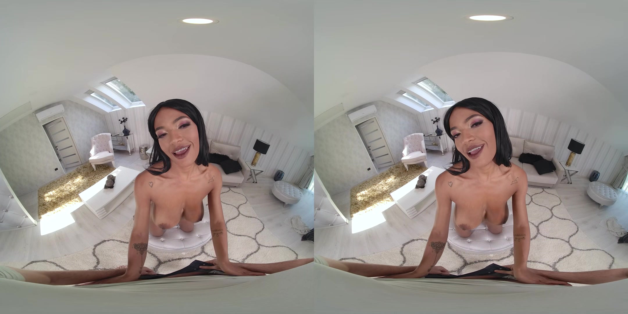 Busty Tina Fire Solid Anal