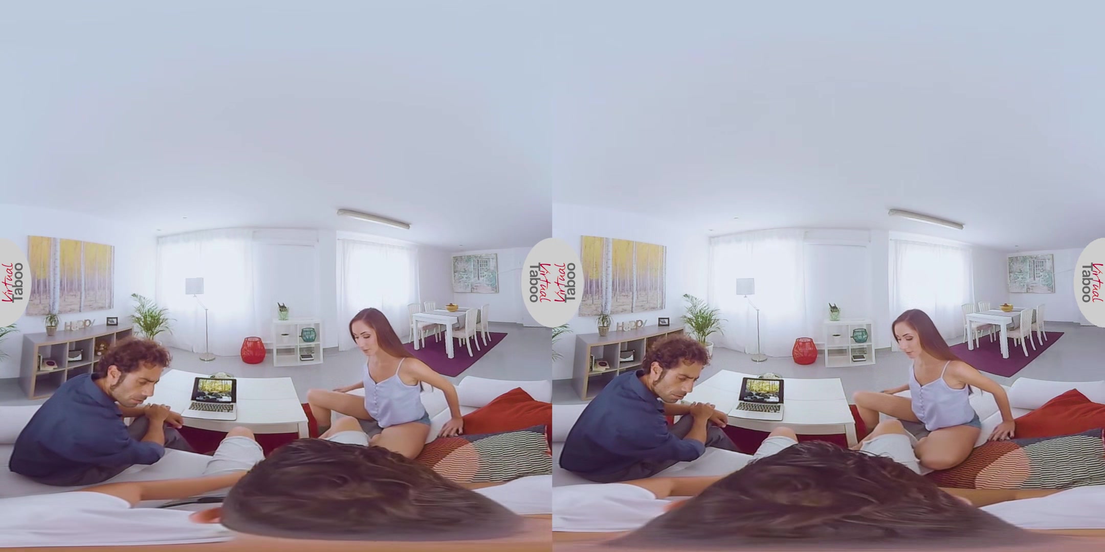 Aruna Aghora VR Porn: Risky Sex In Front Of Daddy - VirtualTaboo