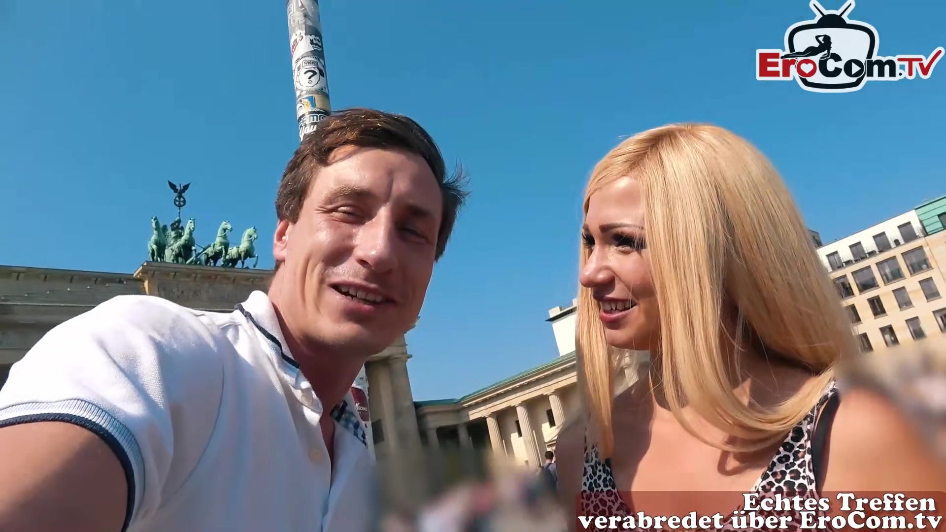 German blonde skinny teen 18+ public pick up EroCom Date casting