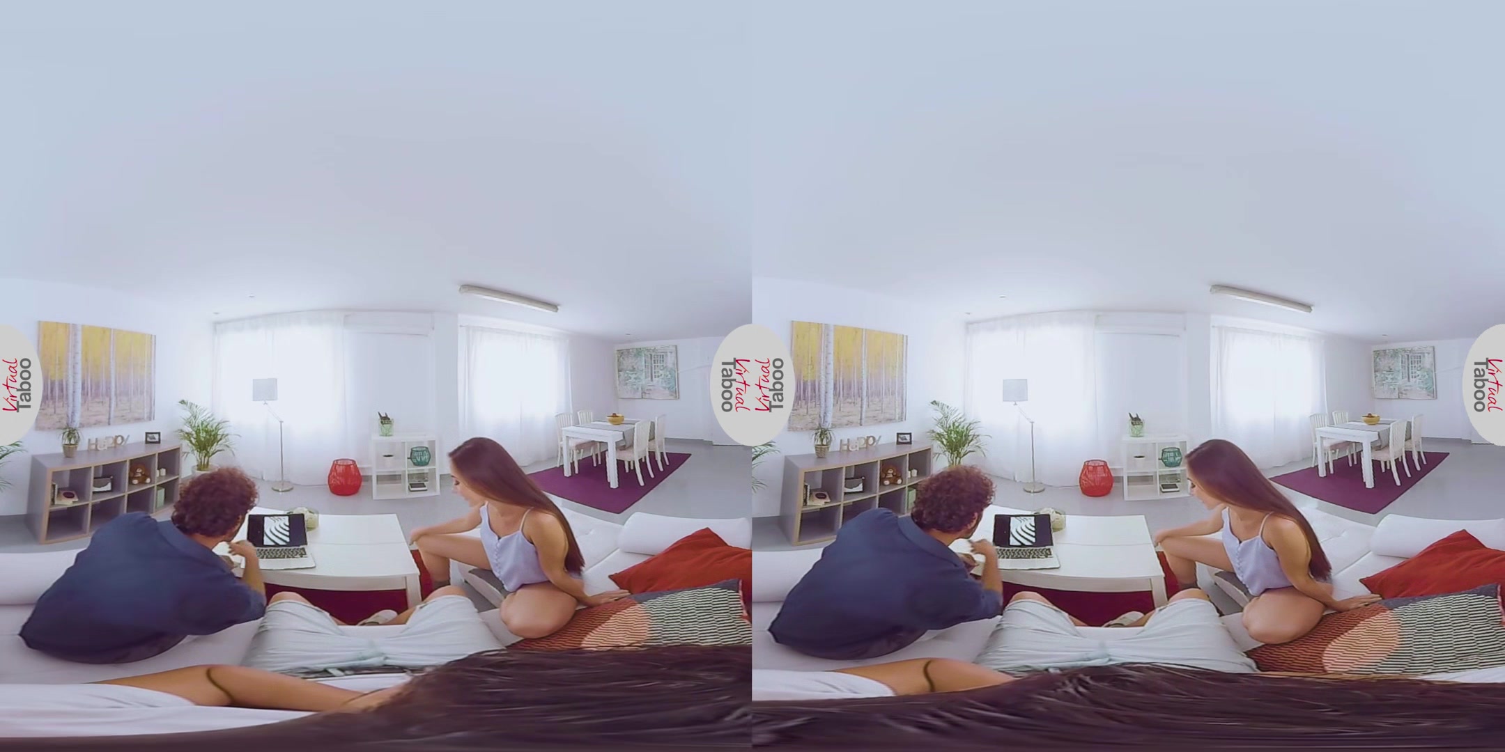 Aruna Aghora VR Porn: Risky Sex In Front Of Daddy - VirtualTaboo