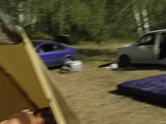 Slutty pair of undressed students 18+ fucking in the tent