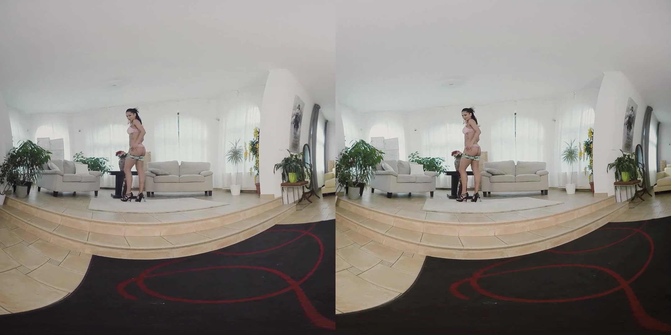Isabella Chrystin in Leggy, Ebony Babe Teases Her Pussy - BravoModelsMedia