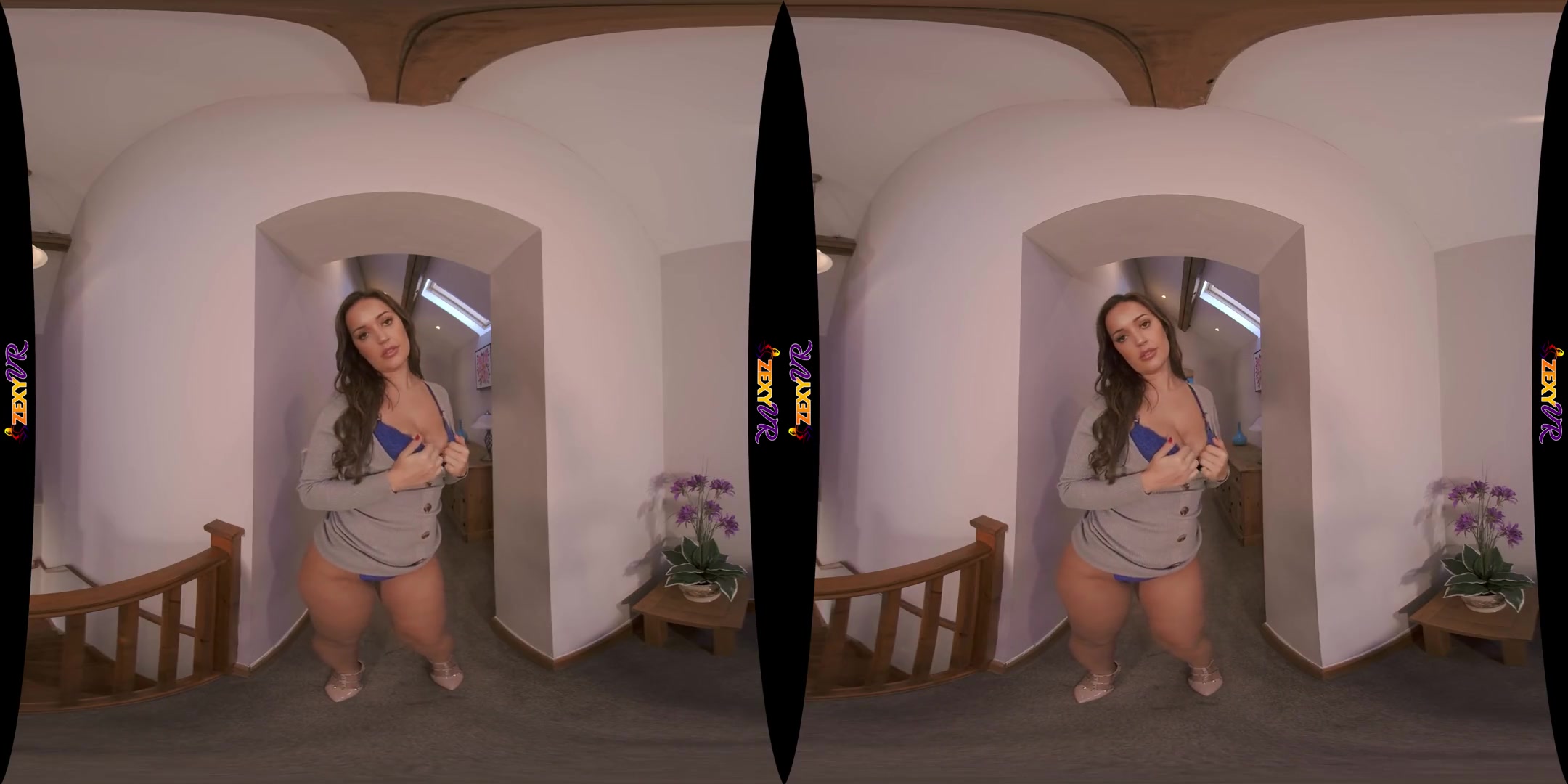 Your Treat - Busty Babe Solo Striptease - SexLikeReal