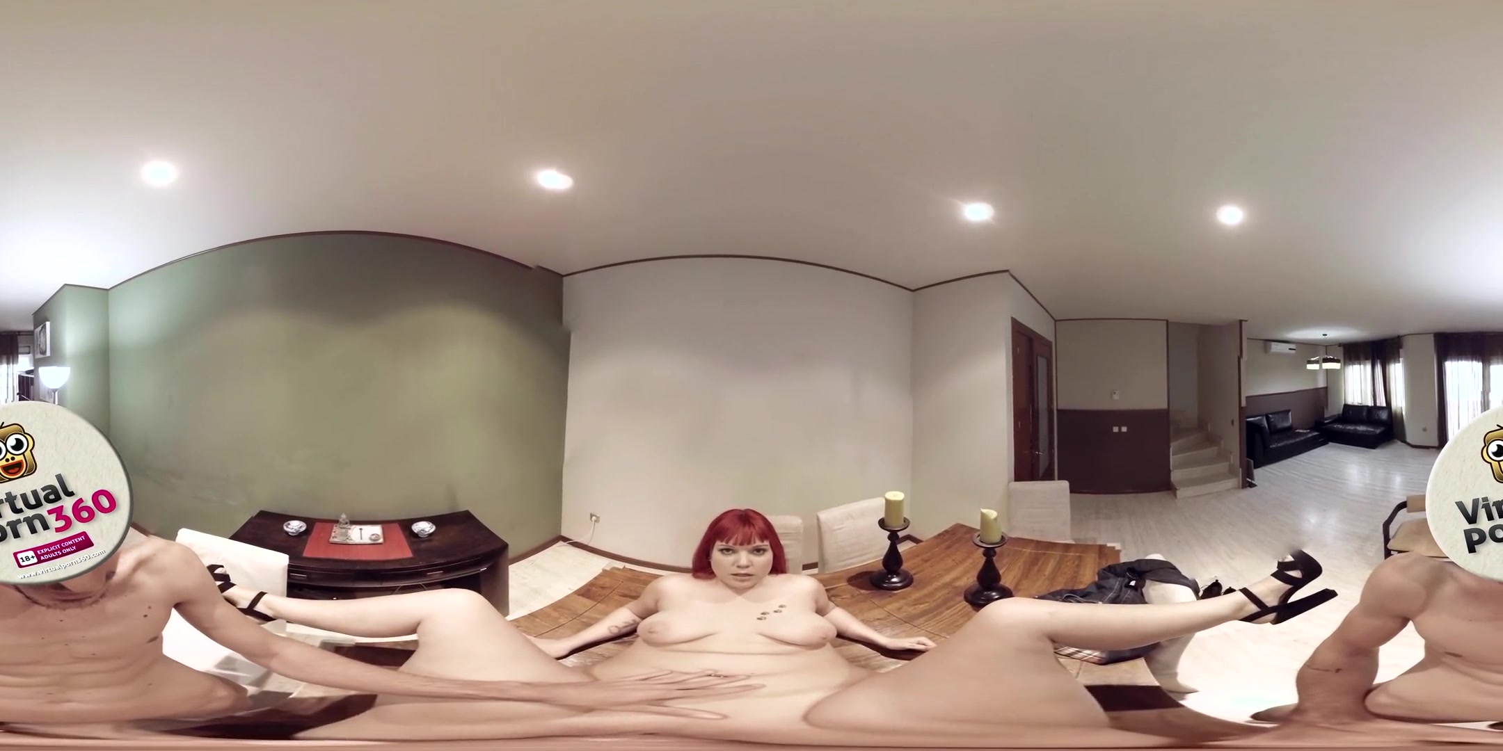 Mey Max in Redhead May Fucked on the Table - VirtualPorn360