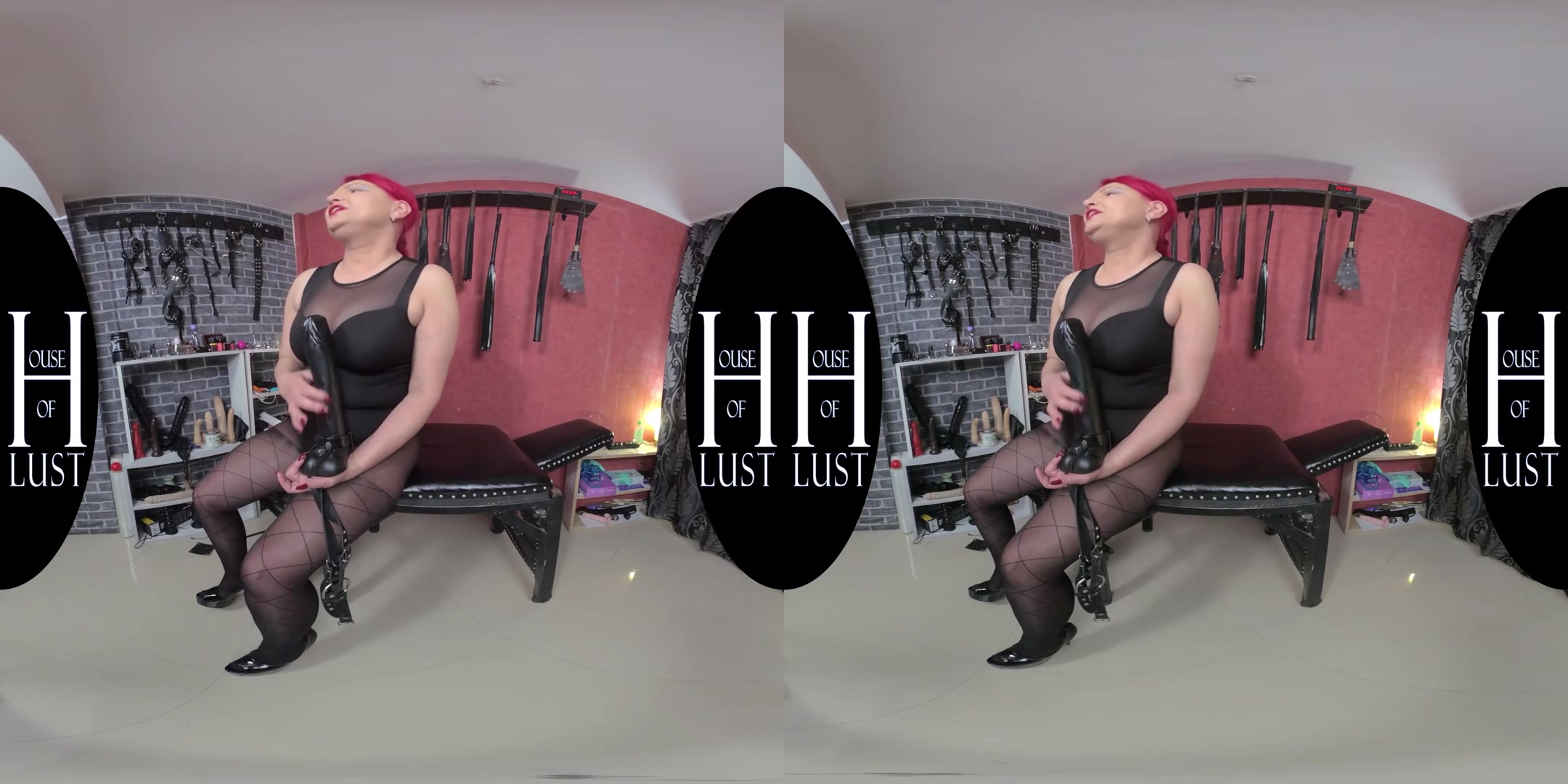 Goddess Andreea - Size matters, but not for the slave! - VRVids