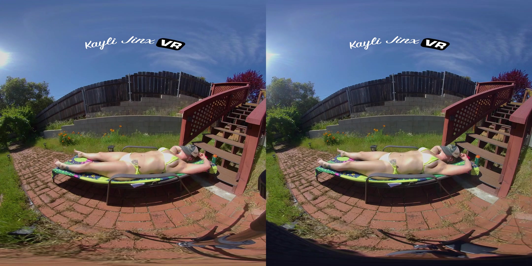 Sunbathing In My Neon Bikini