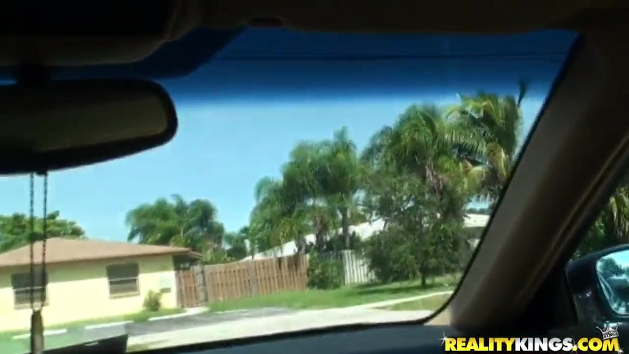 Hailey is doing a blowjob in a car to Jmac