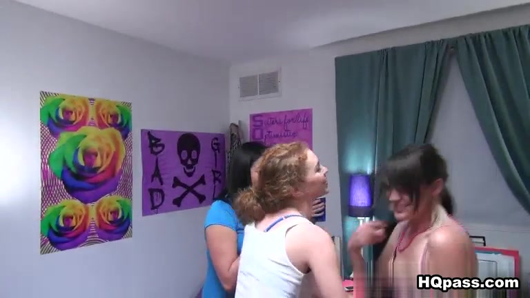 DareDorm Movie Scene: Softball belt on