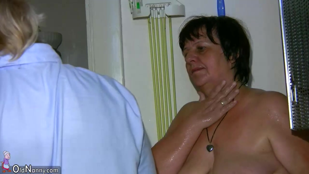 OldNanny Chubby lady and milf masturbate,fuck and play with a toy