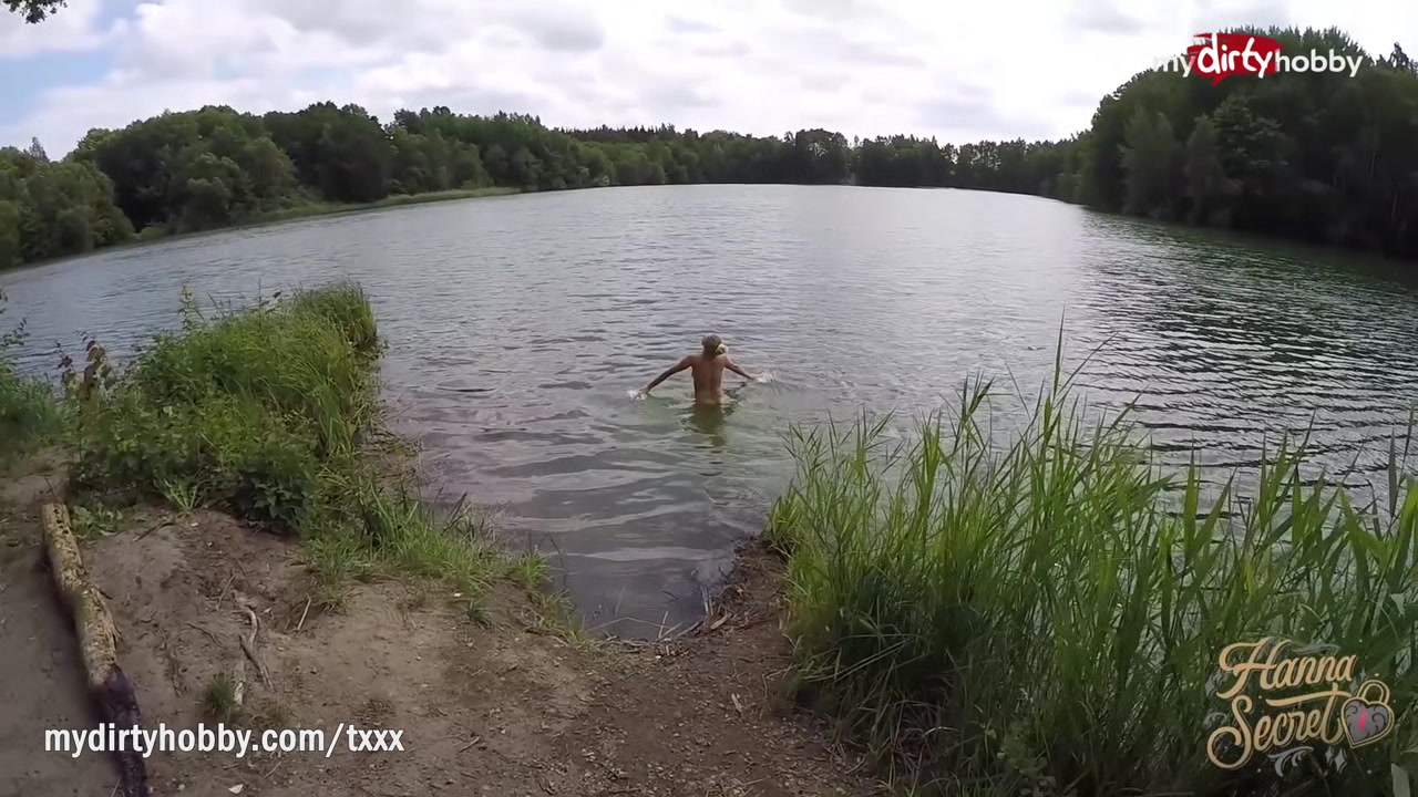 MyDirtyHobby - Hot student 18+ getting fucked by the lake!