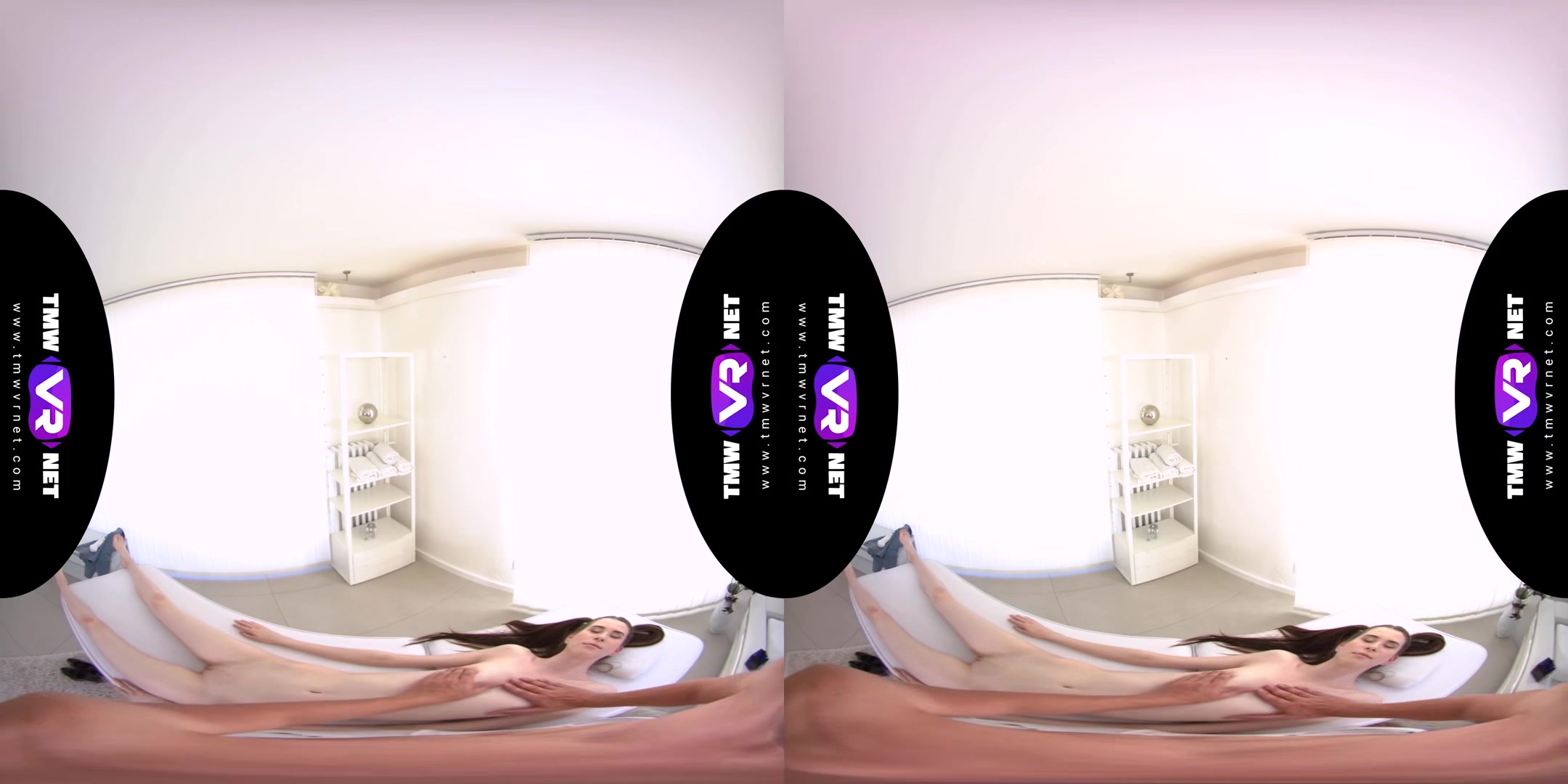 Double Blowjob From A Sweet Girl In Vr - Petite Teen Riding