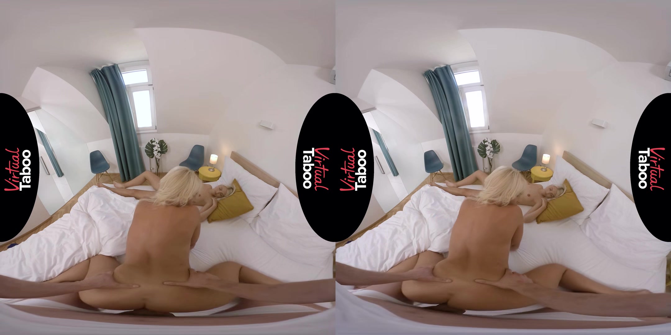Tiffany Rousso, Helena Moeller VR Porn: Mom Takes It Deep While Sister's Asleep - VirtualTaboo