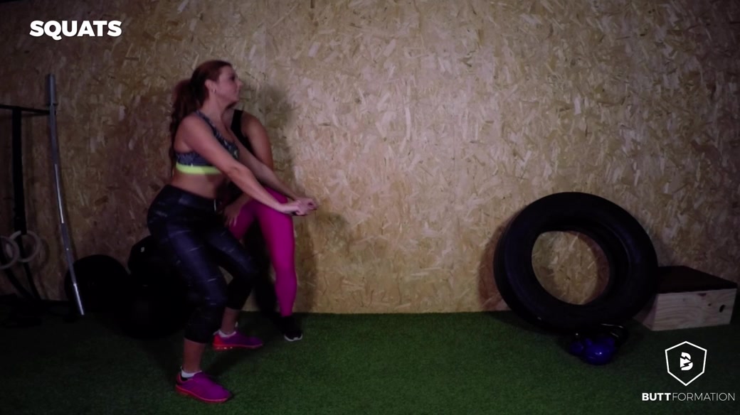 Bianca Resa in Squats - ButtFormation