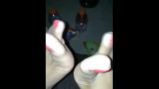 Sexy Feet Tease