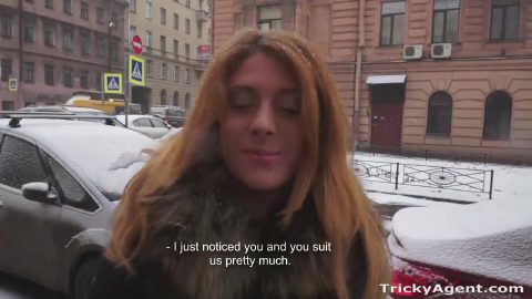 Perky redhead fucking casting